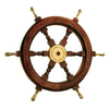 Ship Wheel – Rosewood – 2 inch Home Nautical Wall Décor