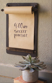 Rustic Note Roll Wall Board 16