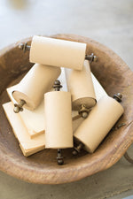 Replacement Note Roll 6.5" W – Brown Kraft Paper Refill for Hanging Wall Board By Kalalou