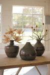 metal vase set