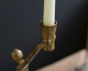 nativity scene candle holder