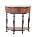 Nautical Console Cabinet – 33H 31.5W x 12D Vintage Wooden Cabinet