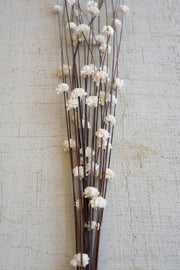 Kalalou Neutral Faux Flowers for Weddings or Home Décor