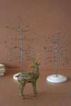 Kalalou set of two Christmas trees with reindeer