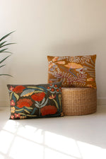 Decorative Floral Embroidery Pillows – Set of 2 – 15" Tall by Kalalou