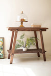 Reclaimed Teak Wood Console for Entryway