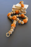 Kalalou gourd pumpkin garland