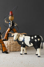 Western Recycled Metal Steer 8