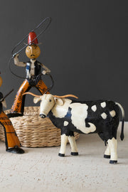 Western Recycled Metal Steer 8