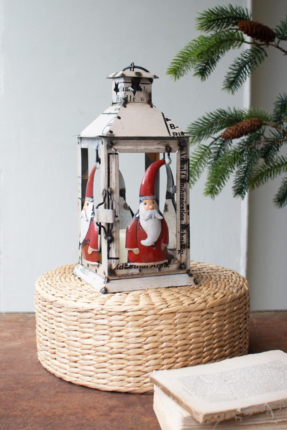 Kalalou Recycled Iron Lantern - Thumbnail 5