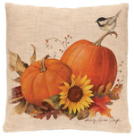 Heritage Lace NW2NA-0891 Harvest Pumpkin Print Pillow Cover