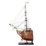 HMS Victory Bow Section – 28.5" Height Wooden Ship Model – Brass Detail Display By Old Modern Handicrafts