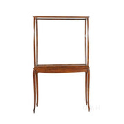Old Modern Handicrafts P086 Floor Display Case- Classic Light Brown