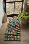 Recycled Flip-Flop Scrap Mat – 20" × 48"