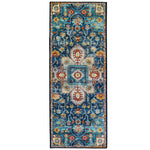 Homefires Sultan Indoor Runner Rug – Ornamental Traditional Pattern in 20" x 54", Ideal for Entryways and Hallways
