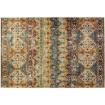 Homefires Marrakesh Indoor Rug, 5' x 7', Boho-Inspired Geometric Pattern in Warm Neutrals