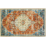 Homefires Scheherazade Doormat – 20" x 30" Indoor Accent Mat with Boho-Inspired Geometric Design