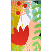Jellybean Swizzle Indoor Rug – Vibrant, Whimsical Design, Soft & Durable, Easy to Clean Accent Rug for Living Rooms, Bedrooms & More