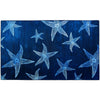 Coastal Starfish Indoor Rug – Homefires Beach Theme in 3' x 5'