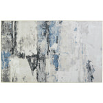 Homefires Marble Gray Indoor Rug – 3'x5' Modern Rectangular Accent in Soft Neutral Tones for Living Room or Bedroom