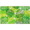 Homefires Tropical Monstera Indoor Rug for Living Room or Den