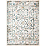 Homefires Yasmine Indoor Area Rug, 5' x 7' Rectangle, Classic Pattern in Soft Blues & Neutrals