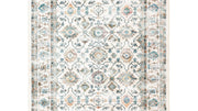 Homefires 5' x 7' Traditional Area Rug in Ivory & Slate