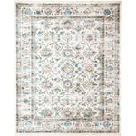 Homefires Yasmine Area Rug 8' x 10' with Vibrant Botanical Design, Durable Polypropylene Weave, Multicolor