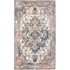 Homefires 3x5 Entryway Rug – Kaschmar Rectangle with Vintage Persian Style