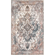 Homefires 3x5 Entryway Rug – Kaschmar Rectangle with Vintage Persian Style