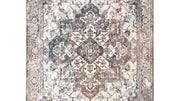 Homefires 5x7 Persian Rug – Kaschmar Medallion Design for Indoor or Outdoor Living Spaces