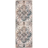Elegant Entryway Rug – Homefires Kaschmar 21" x 60" with Vintage Floral Motif