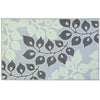 Homefires Serenity Garden Doormat – 20"x30" Floral Entry Rug for Indoor/Outdoor Use