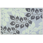 Homefires Serenity Garden Doormat 20" x 30" – Indoor/Outdoor Entry Rug with Peaceful Floral Design