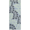 Homefires Serenity Garden Floral Runner Rug 20" x 54" for Hallway & Kitchen