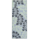 Homefires Serenity Garden Runner Rug 20" x 54" Floral Polyester Machine-Tufted Indoor Accent Rug