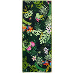 Homefires Island Vibe 20" x 54" Tropical Palm & Hibiscus Runner Rug – Indoor/Outdoor Accent