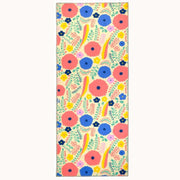 Jellybean Hippie Chic Indoor Rug Only – Colorful, Durable & Soft Accent Rug for Interior Spaces – Easy-Care Boho Home Decor Style