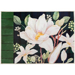 Olivia's Home Blossoming Magnolia Doormat, 22" x 32" – Elegant Floral Accent Rug for Porches, Kitchens, or Entryways