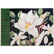 Olivia’s Home Magnolia Doormat – 22x32 Elegant Southern Floral Rug