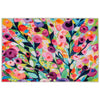 Olivia's Home Floral Indoor Doormat – Botanical Accent Rug, 22" x 32"