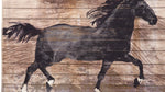 Olivia's Home Barnwood Horse Indoor Rug – Decorative Equestrian Entry Mat