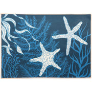 Olivia’s Home Starfish Accent Mat – Coastal Entry Mat for Indoor or Outdoor Spaces