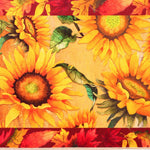 Olivia’s Home Framed Floral Doormat – Bright Sunflower Design for Kitchens and Patios