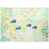 Olivia’s Home Little Blue Fish Doormat – Coastal Nautical Decor, 22" x 32"