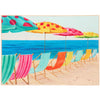 Olivia's Home Tropical Beach Resort Doormat – Coastal Indoor/Outdoor Decor