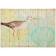 Olivia's Home Coastal Sandpiper Doormat – Machine Washable Indoor/Outdoor Accent Mat