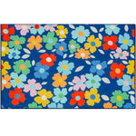 Olivia's Home Fun Flowers Indoor Doormat – 22x32 Rectangle with Cheerful Floral Design for Indoors