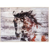 Rustic Horse Doormat for Entryways – 22x32 Coir Rug with Western Mustang Motif