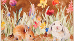 Olivia’s Home Cottagecore Doormat – Springtime Bunnies Design